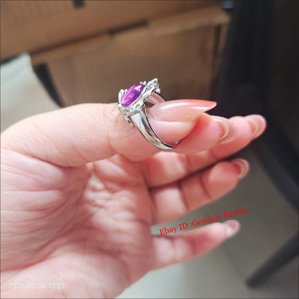 Anime Honkai: Star Rail Castorice Cosplay Prop Adjustable Ring Farewell Gift 07FC0E-D4 - KOEEK