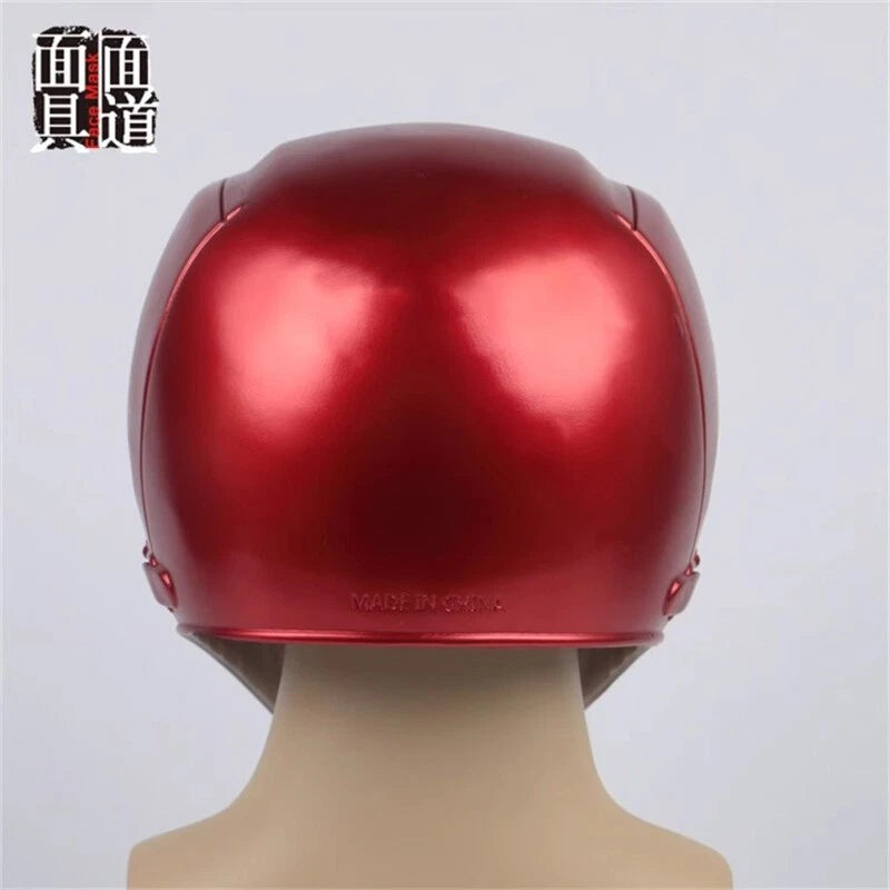 Power Rangers Mighty Morphin Jason Lee Scott PVC Helmet Cosplay Full Mask Hallow 07FC0E-D4 - KOEEK