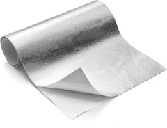 new FLASLD Aluminized Heat Shield Thermal Barrier Adhesive Backed 12 x 12 Inch FLASLD - KOEEK