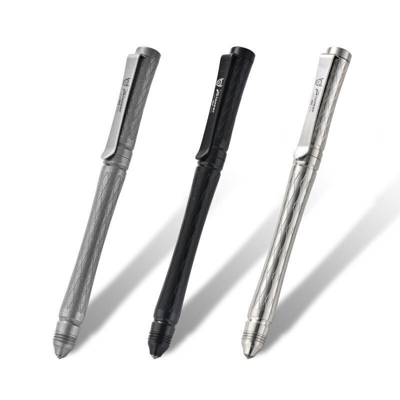 EDC Titanium Alloy Ball Pen Portable Signature Pen Outdoor Multi Writing Tools 07FC0E-D4 - KOEEK