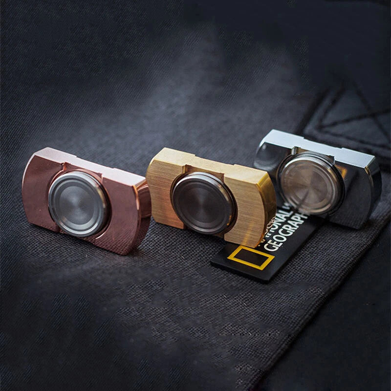 Mini Stainless Steel Fidget Spinner EDC Metal Hand Spinner Fidget Toys ADHD Tool 07FC0E-D4 - KOEEK