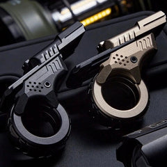 EDC Toy Flip Pushing Slider Gun Fidget Spinner Push Card Ratchet Fingertip Toy 07FC0E-D4 - KOEEK