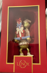 Lenox 2022 GRINCH WITH ALL THE GIFTS Christmas Tree Ornament # 893725 - NIB LENOX - KOEEK