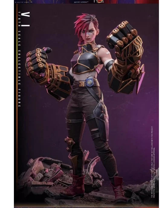 IN STOCK Hot Toys TMS138 1/6 Arcane League of Legends Vi 12" Action Figure Model HOT_TOYS - KOEEK