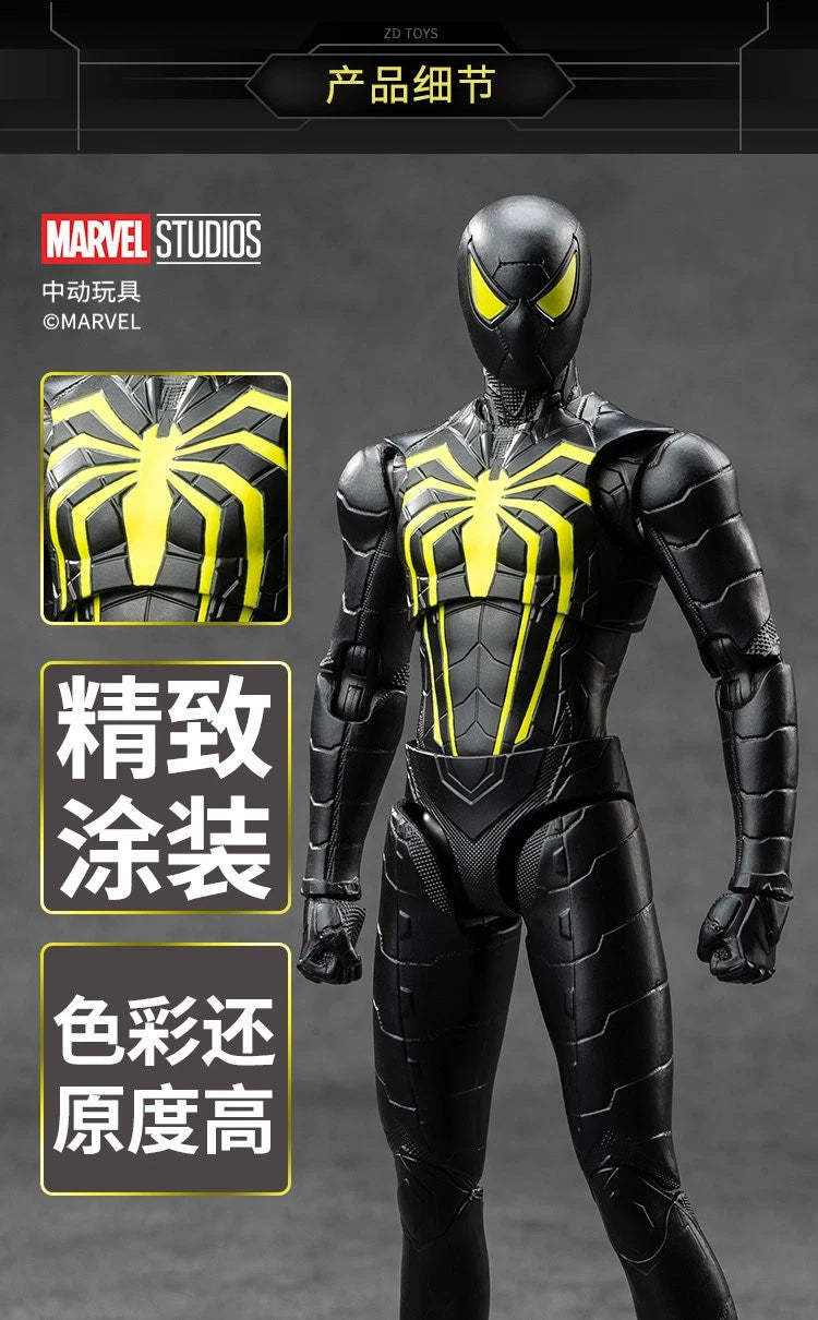 ZD Toys Marvel's Spider-Man Anti-Ock Suit 7" Articulated Action Figure in Stock 07FC0E-D4 - KOEEK