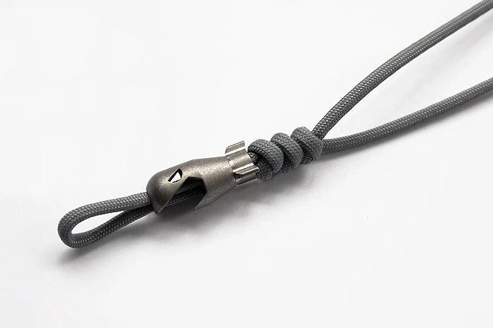 EDC Titanium Shark Knife Bead Bottle Opener Key chain Beadwork Pendant Bead DIY 07FC0E-D4 - KOEEK