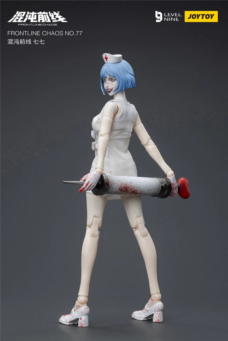 JOYTOY LEVEL9 NO.77 Frontline Chaos Nurse 1/12 Action Figure 6in Model Toy JOYTOY - KOEEK