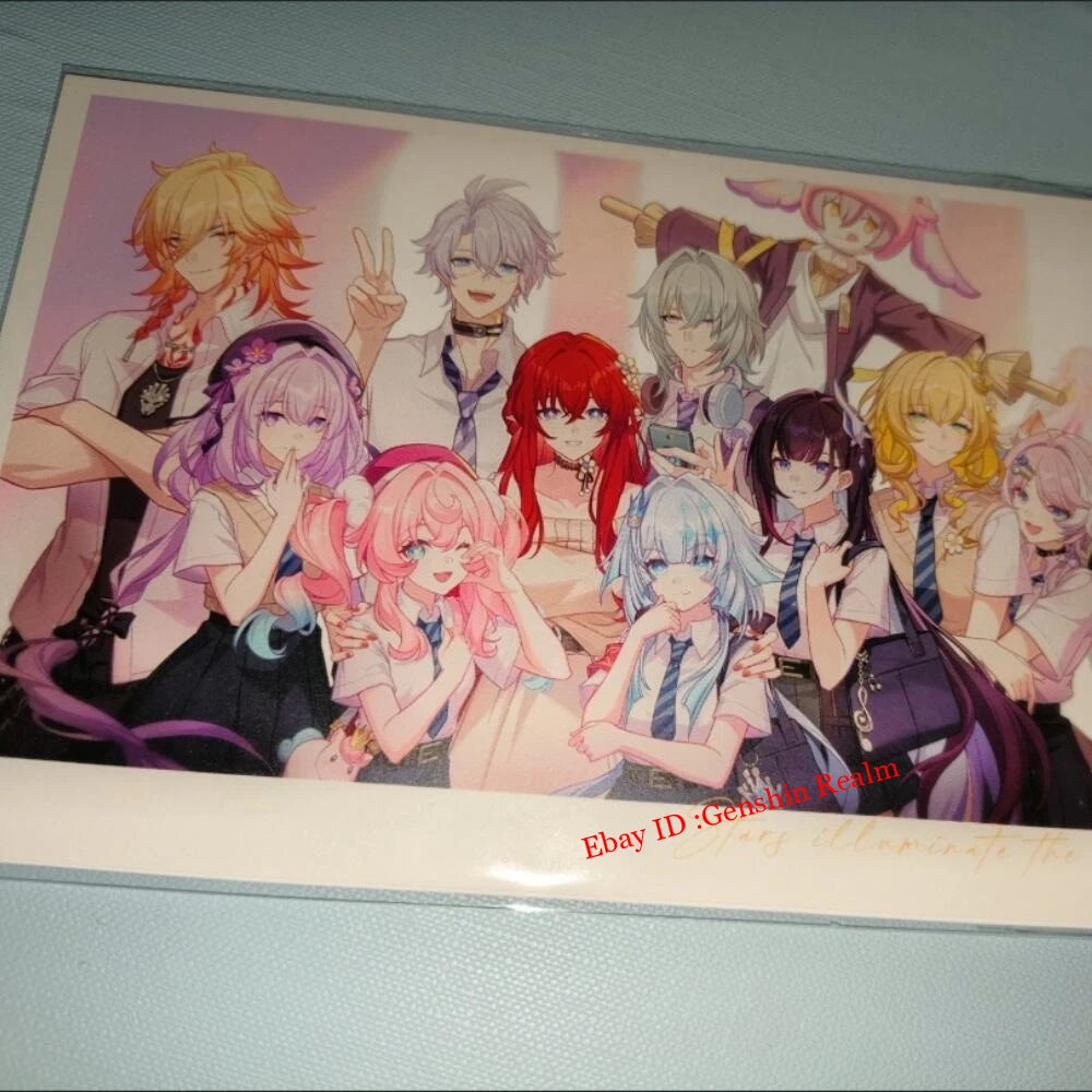 16Pcs/Set Anime Honkai: Star Rail Limited Edition Postcards/Card Collection Gift 07FC0E-D4 - KOEEK