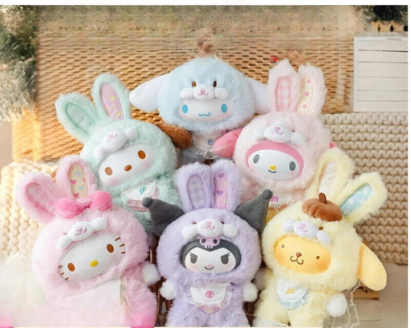 Sanrio Characters Elf Bunny Baby Series Confirmed Blind Box Plush Toy Pendant 07FC0E-D4 - KOEEK