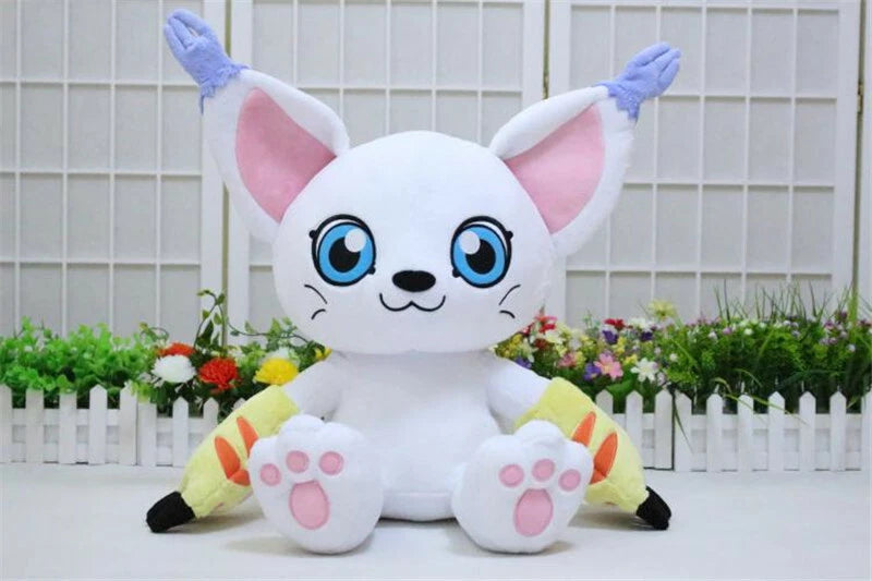 Anime Large Big Toy Digimon Digital Monster Tailmon Plush Stuffed Pillow Doll 07FC0E-D4 - KOEEK