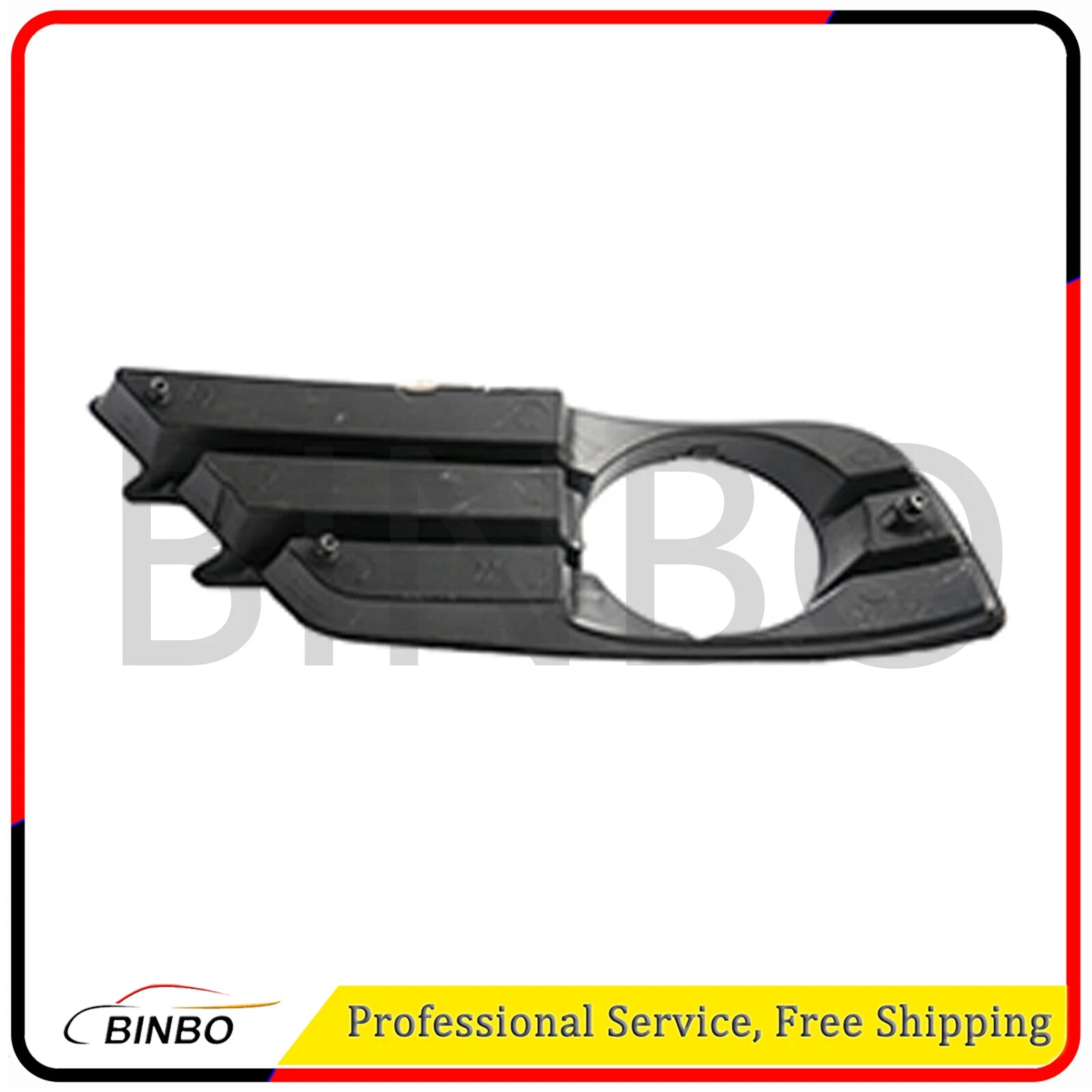 Front Left Bumper Fog Light Grille Fit for Mercedes R350 R500 R550 R63 2006-2010 07FC0E-D4 - KOEEK