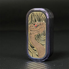 Personalized Snake Haptic Slider Titanium Alloy EDC Fidget Toy Stress Relief Hot 07FC0E-D4 - KOEEK