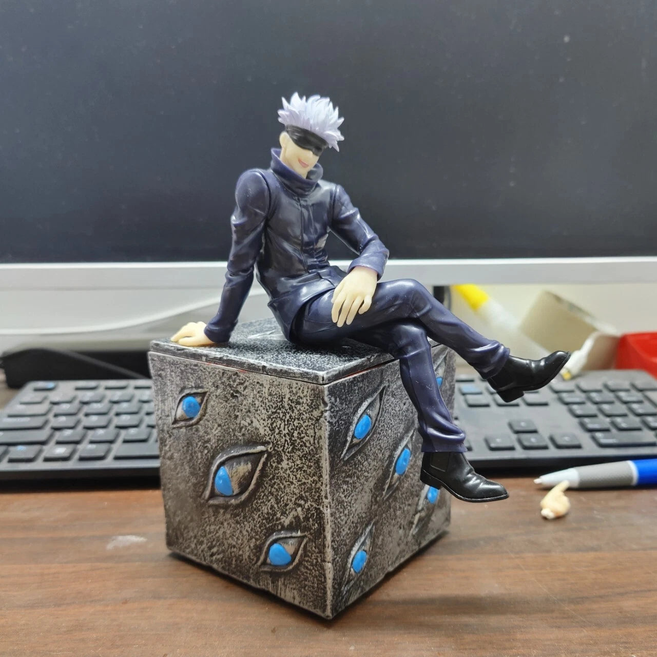 Prison Realm Figure Jujutsu Kaisen Anime Model Toys Storage Box Satoru gojo Toy 07FC0E-D4 - KOEEK