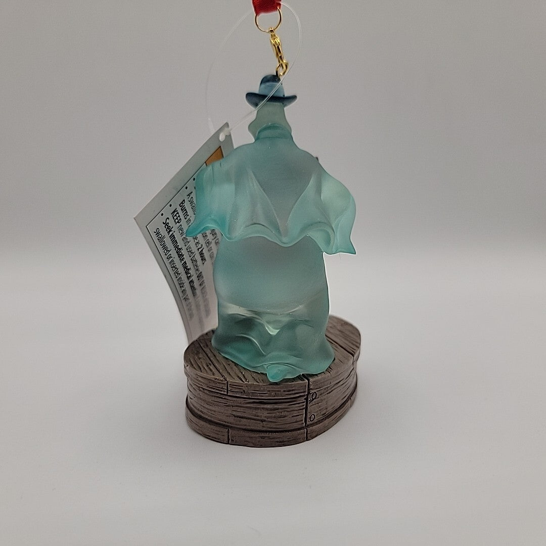 BNWT Disney Lonesome Ghosts - Mickey Mouse and Ghost Halloween Light-Up Ornament DISNEY - KOEEK