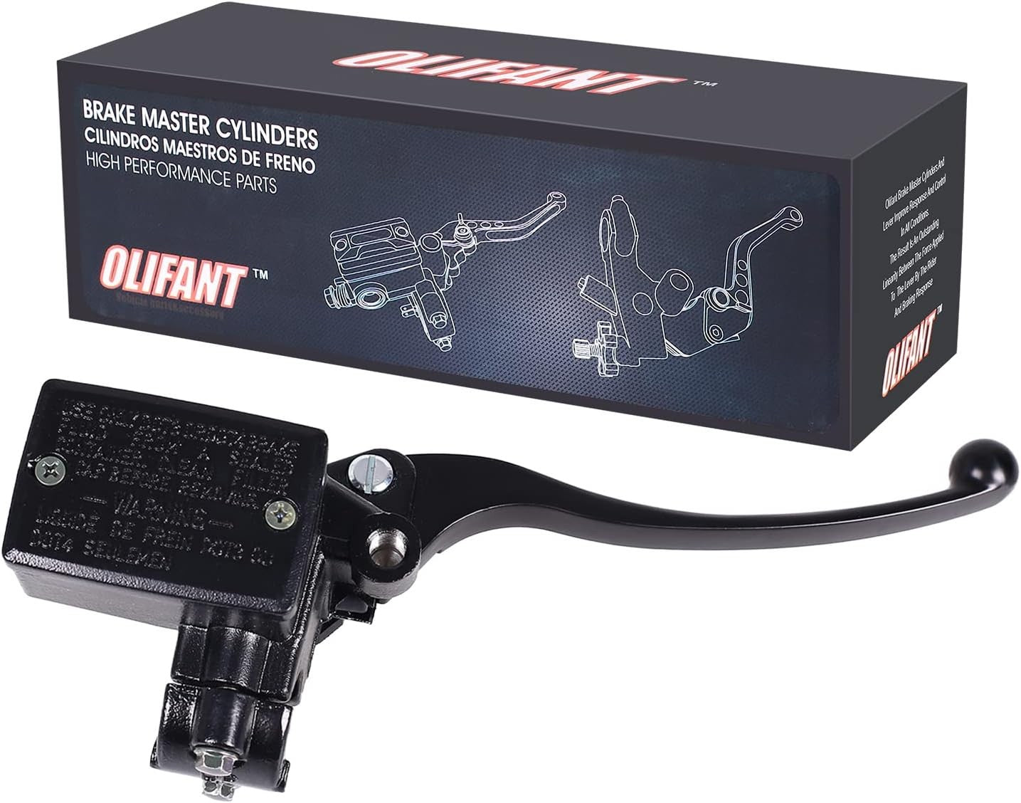 new OLIFANT Brake Master Cylinder Handle for Honda TRX 250 300 350 400 450 Black