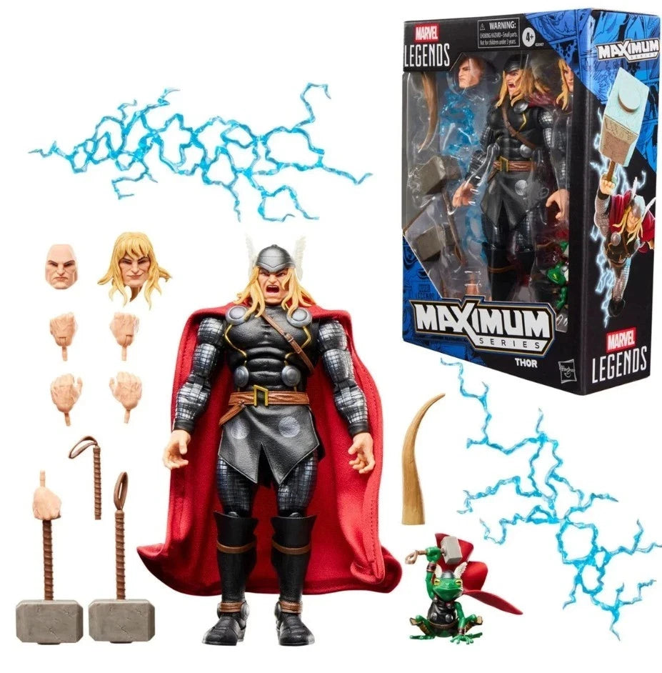 Hasbro Marvel Legends Thor Maximum Series 6in Action Figure God of Thunder HASBRO - KOEEK