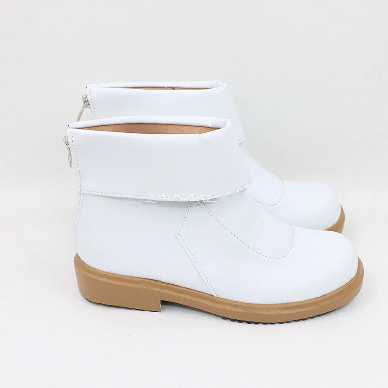 Anime Jujutsu Inumaki Toge Cosplay Costume Shoes Boots White 07FC0E-D4 - KOEEK