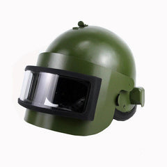 Russian Army K6-3 Steel Helmet Olive Vizor Special Units Full Face Mask Tactics 07FC0E-D4 - KOEEK