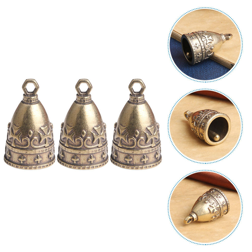 new 3 Pcs for Vintage Brass Wind Chimes Mini koeek - KOEEK