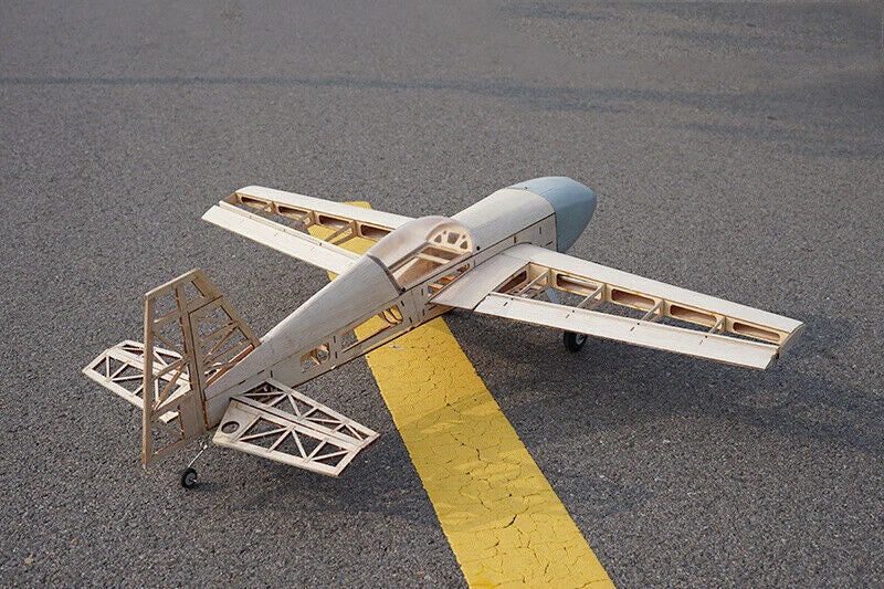 DIY Balsa Wood EXTRA330 Stunt Plane Airplane Kit Wingspan 104cm 3D Model Toy 07FC0E-D4 - KOEEK