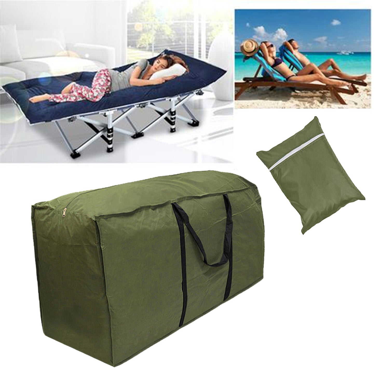 new High Quality Storage Bag to Outdoor Furniture Cushions Waterproof Storage Bag koeek - KOEEK