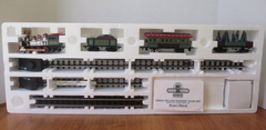 1998 LEMAX Village Train Straight Tracks Set Lights, Sounds, Forward/Back Motion LEMAX - KOEEK