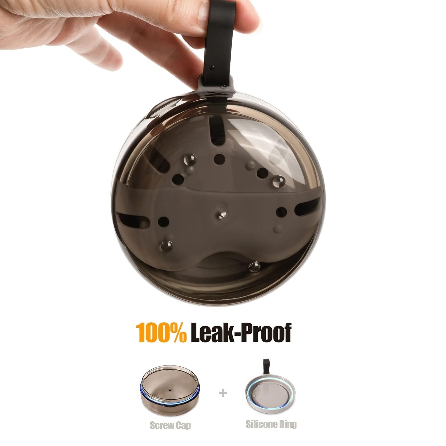 new Denture Case, Definitely No-Leak Portable Retainer Case Bath Black 07FC0E-D4 - KOEEK