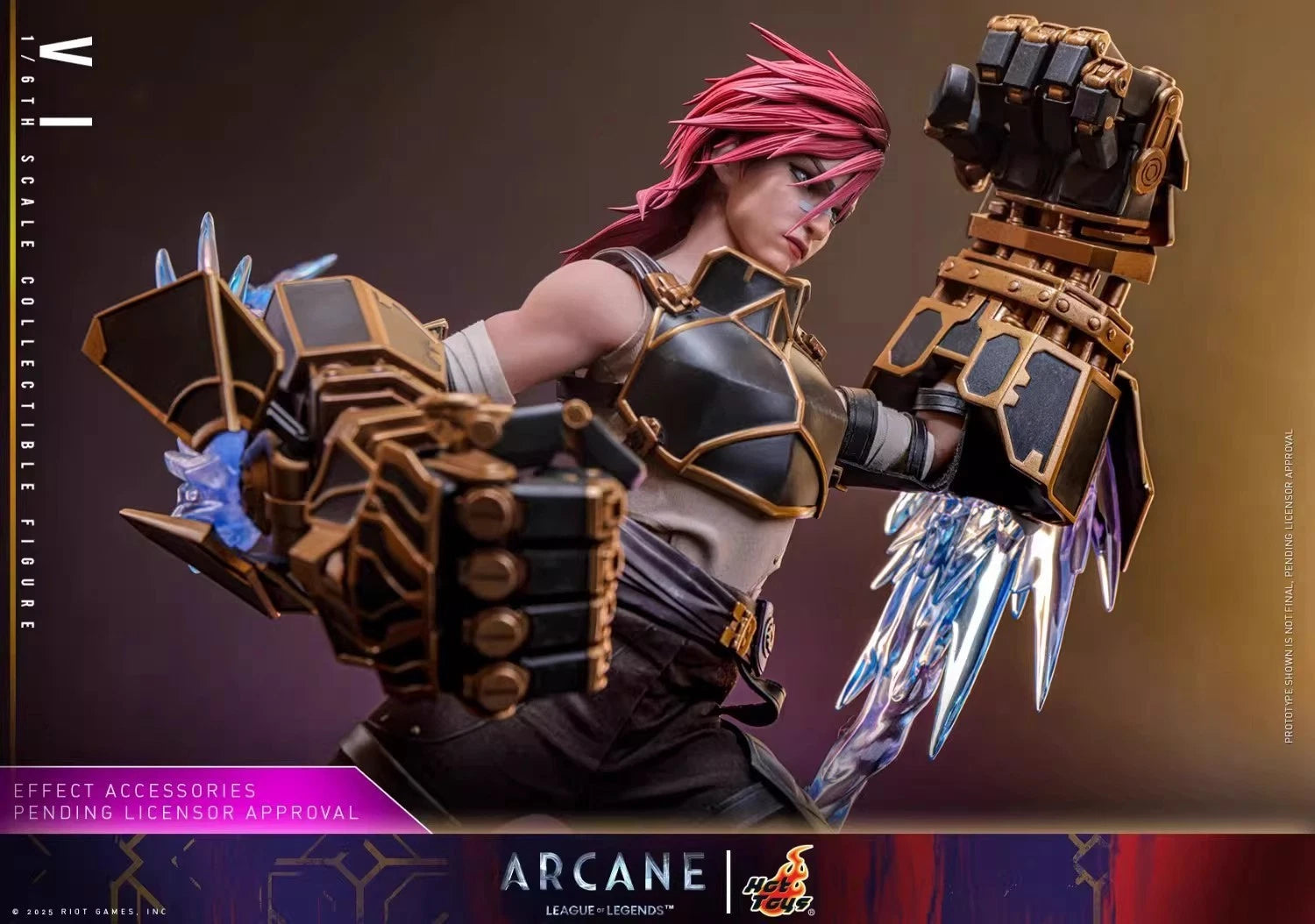 IN STOCK Hot Toys TMS138 1/6 Arcane League of Legends Vi 12" Action Figure Model HOT_TOYS - KOEEK