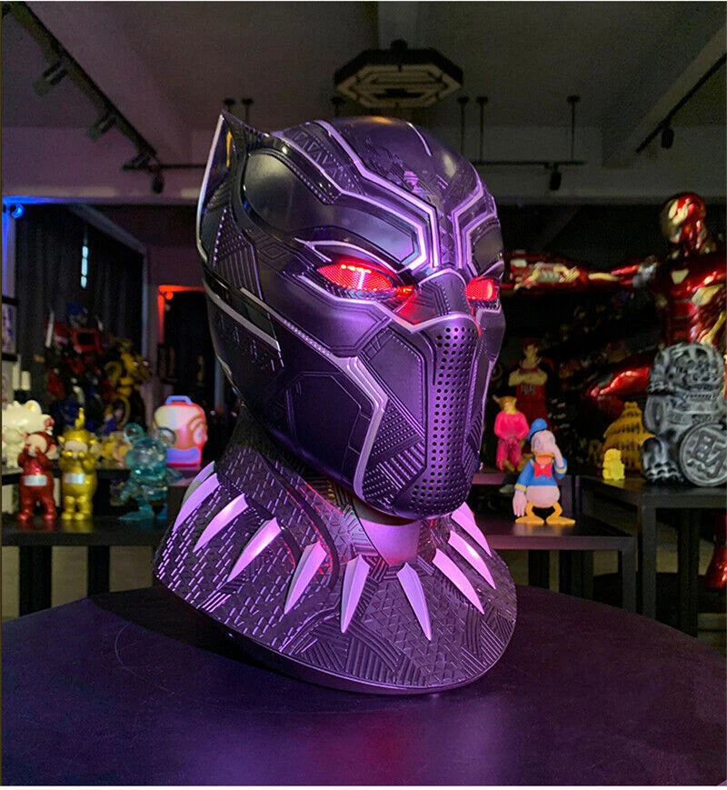 1/1 Killerbody Black Panther Wearable Helmet Mask LED Eyes Cosplay Halloween KILLERBODY - KOEEK