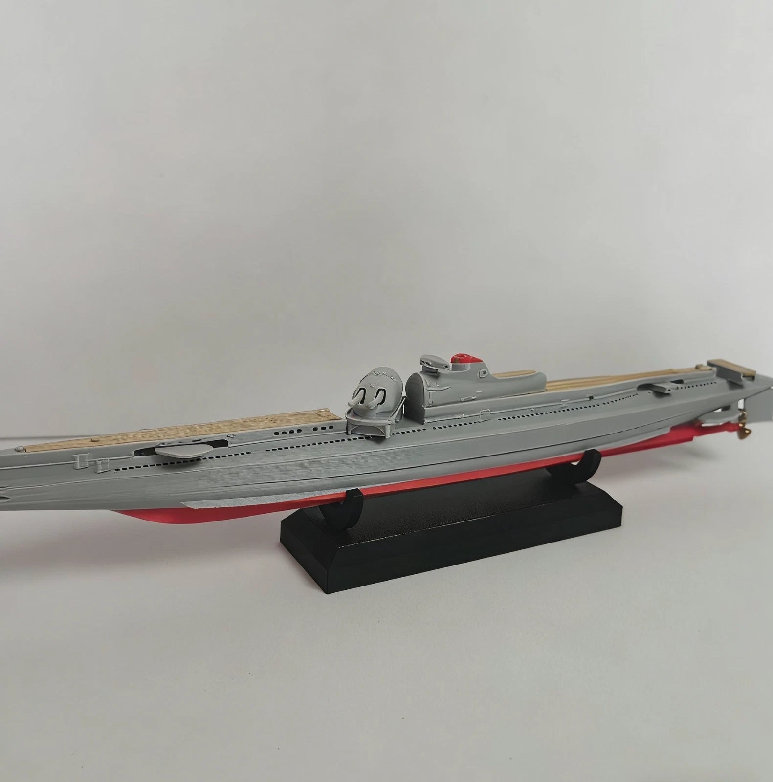 French SubmarineSurcouf WWII Largest Cruiser Submarine Heavy Guns Finished Model 07FC0E-D4 - KOEEK