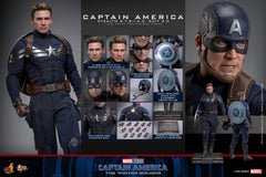 IN STOCK  Hot Toys MMS783 Captain America 1/6 Figure Stealth Strike Suit 2.0 HOT_TOYS - KOEEK