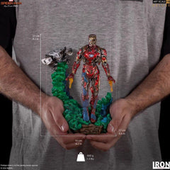 1/10 Iron Studios MARCAS30920-10 Zombie Iron Man Spider-man Action Figure Statue 07FC0E-D4 - KOEEK