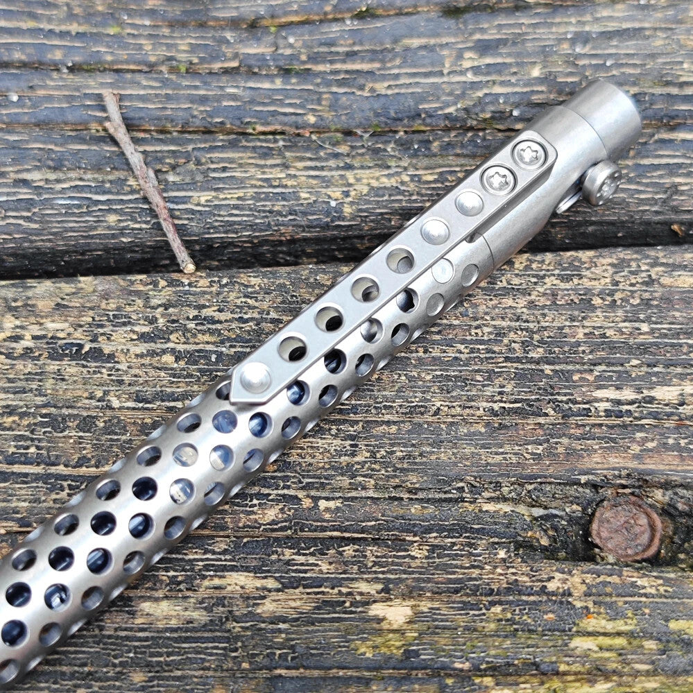 Titanium Alloy Pen With Collection Writing Multi-functional Portable Outdoor EDC 07FC0E-D4 - KOEEK