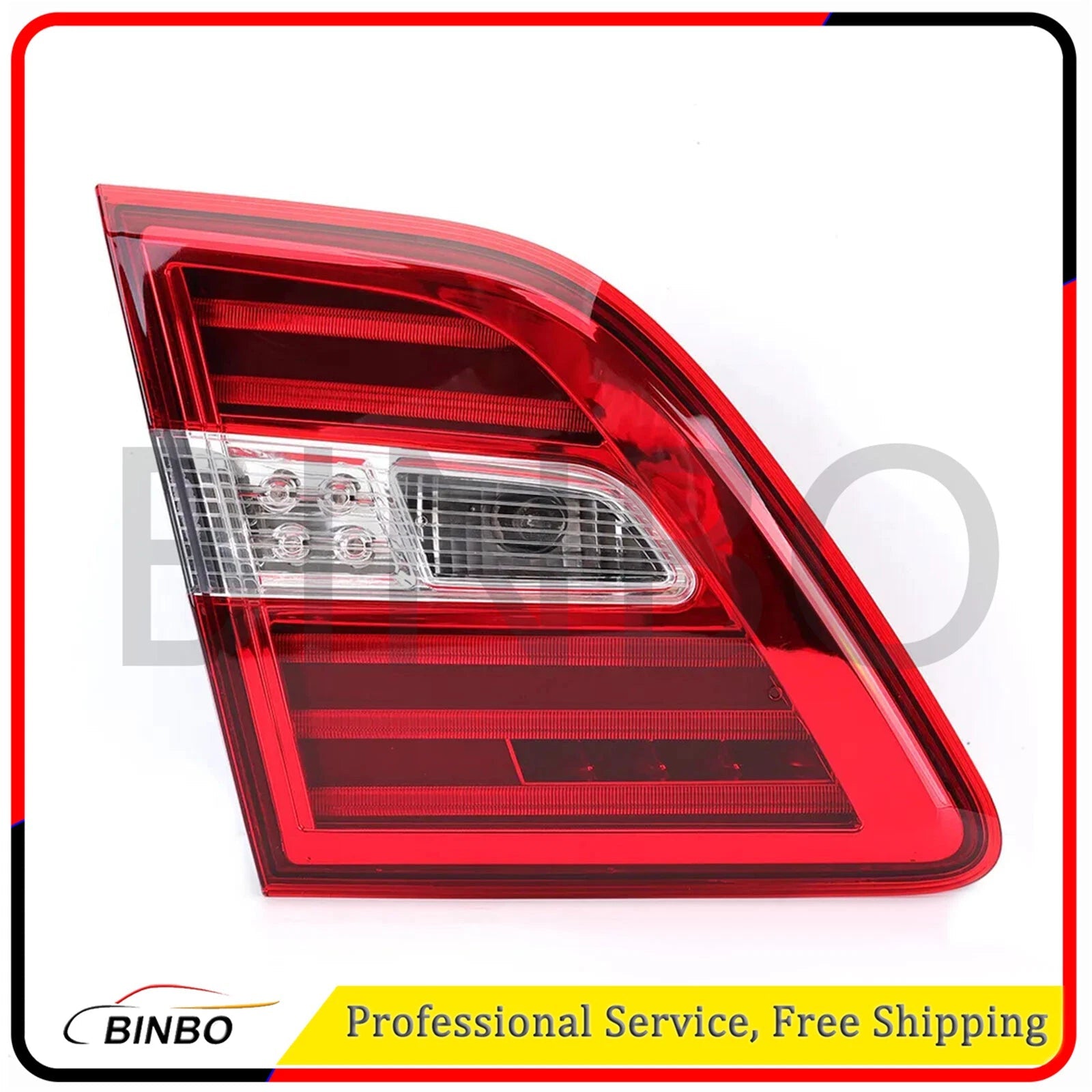 1Pair Passenger Tail Light For Mercedes Benz W166 ML350 2012-15 Rear Lamp Inner 07FC0E-D4 - KOEEK