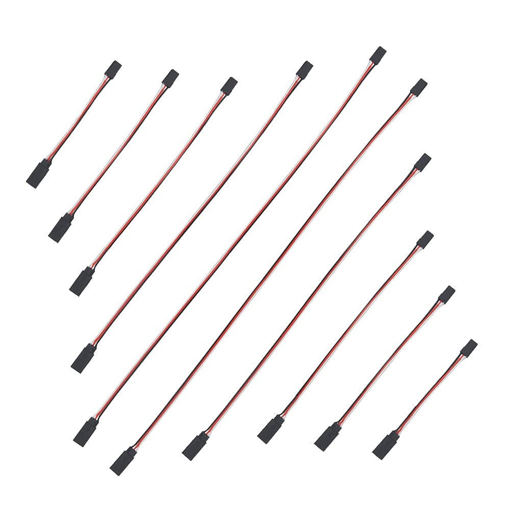 new WMYCONGCONG 50 PCS Servo Extension Lead Wire Cable Male to Female 3 Pin for... WMYCONGCONG - KOEEK