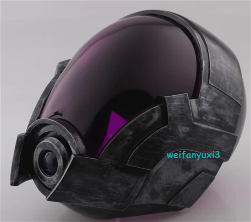 Replica MASS EFFECT Tali Zorah Cosplay Helmet FRP Mask Headwear Halloween Prop 07FC0E-D4 - KOEEK