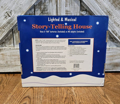 *RARE* Christmas Lighted & Musical "Twas The Night Before Christmas" House! 07FC0E-D4 - KOEEK