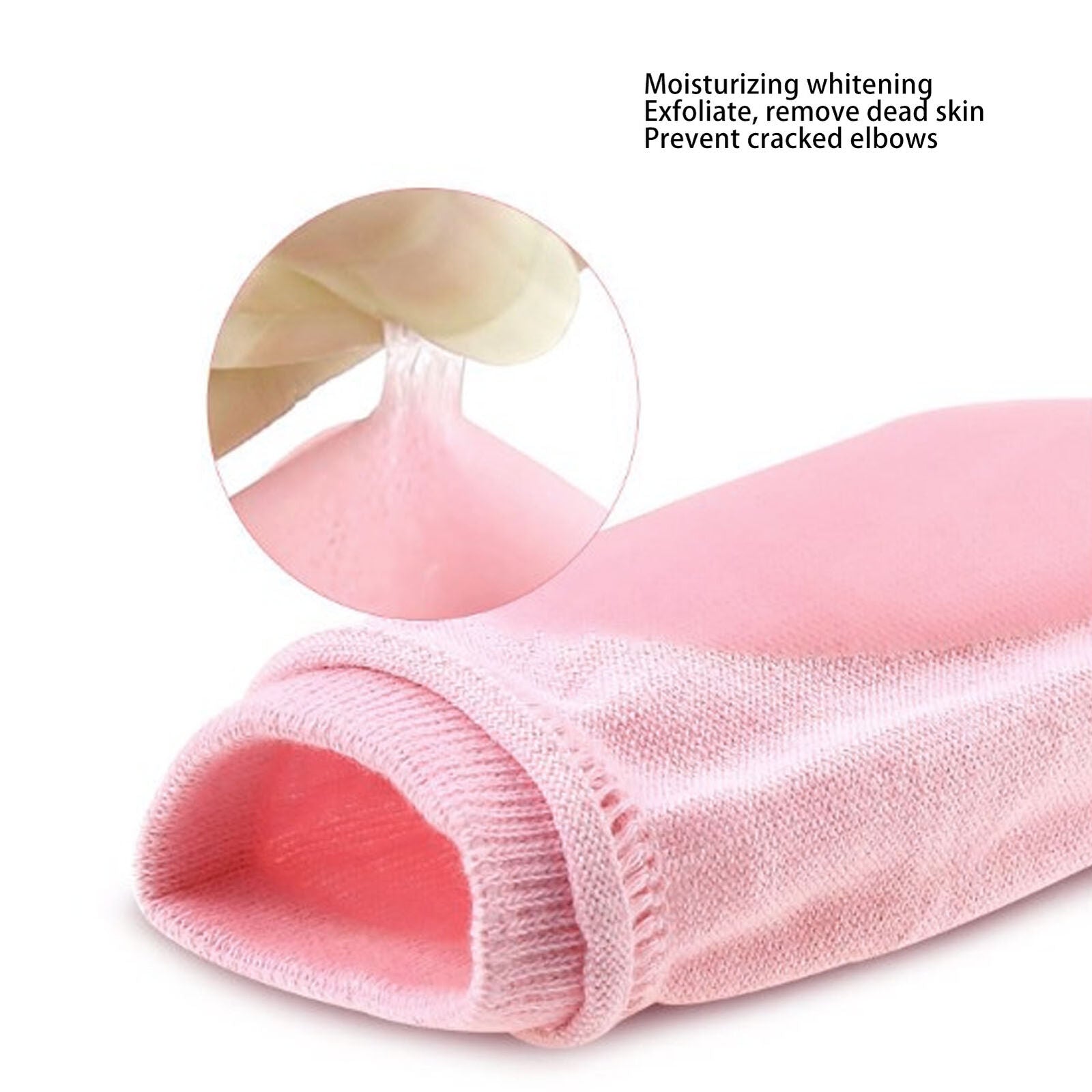 new 2 Pairs Gel Elbow Sleeves Moisturizing Softening Elbow Cover For Dry Skin HGF koeek - KOEEK