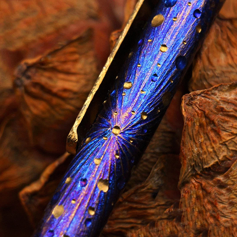 1pcs Titanium Mechanical Pencil Ball Pen Students Drawing Pen Art Pen Stationery 07FC0E-D4 - KOEEK