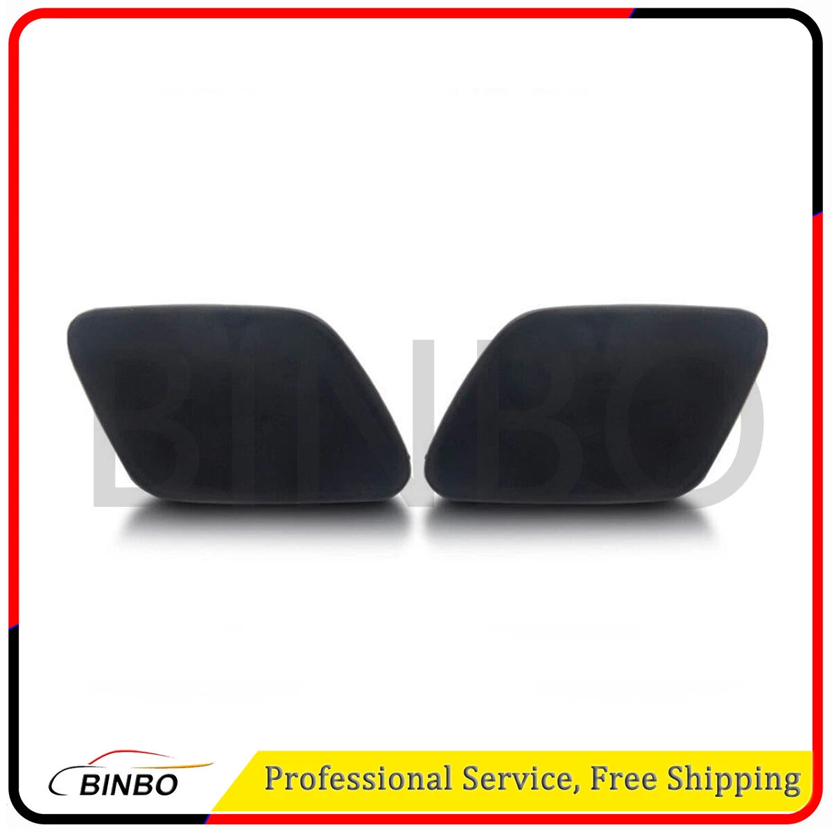 Pair Left Right Bumper Headlight Washer Spray Cover Cap Jet For BMW X5 E70 07FC0E-D4 - KOEEK