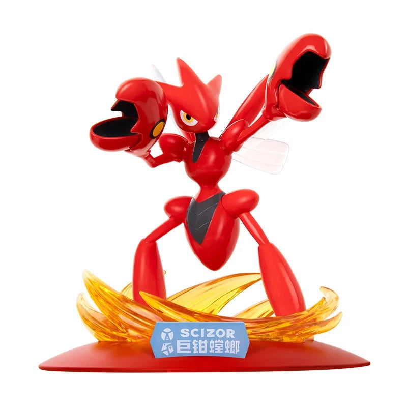 Official Pokémon Funism Scyther & Scizor Action Figurine Anime Model Toy Gift 07FC0E-D4 - KOEEK