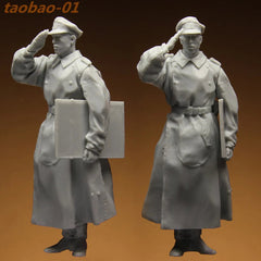 1:35 resin soldiers figures model kit WW II A salute German officer GK32112 07FC0E-D4 - KOEEK