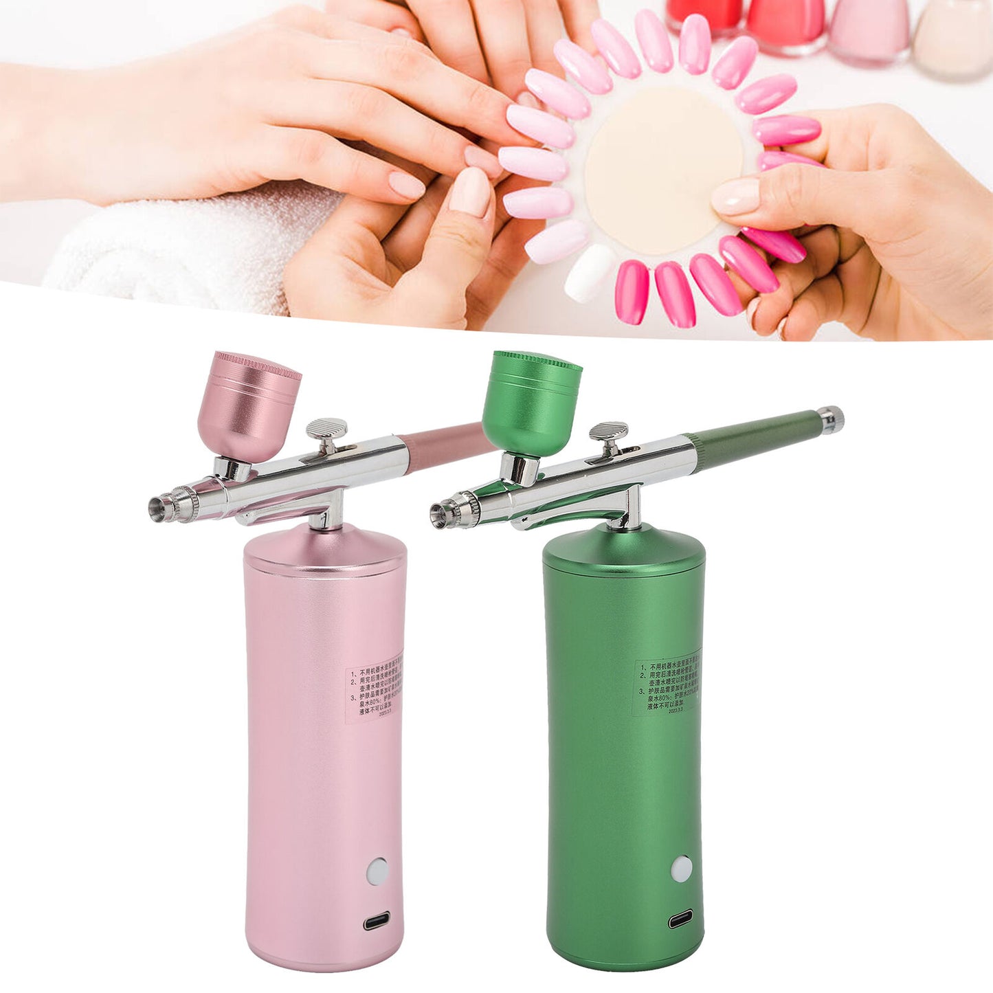 new Facial Oxygen Injector Deep Moisturizing USB Rechargeable Handheld Face Water US koeek - KOEEK