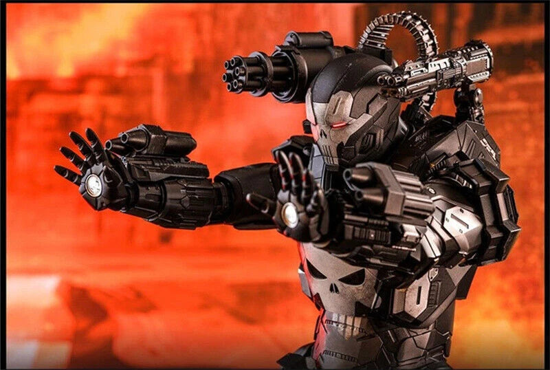 1/6 HotToys VGM33D28 Punisher War Machine War Machine Action Figure PVC Model 07FC0E-D4 - KOEEK