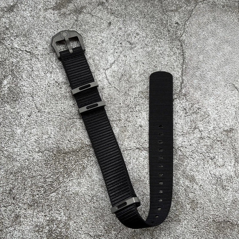 Quick Dry 20mm Titanium Nylon Watch Band Tactical CNC Carved Buckle 07FC0E-D4 - KOEEK