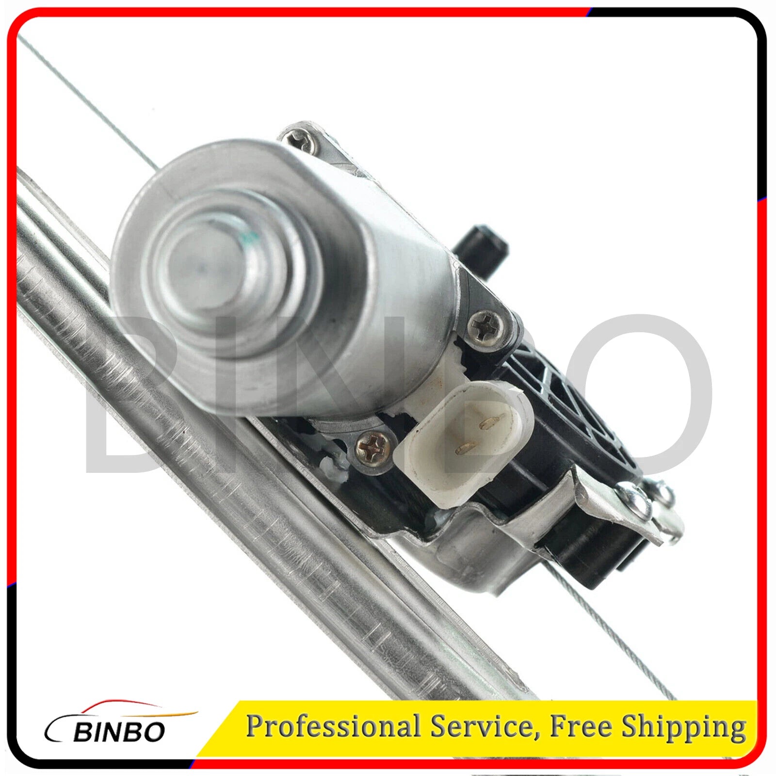 For 2001-2005 BMW 325xi 325i 330xi Power Window Regulator with Motor Rear Left 07FC0E-D4 - KOEEK