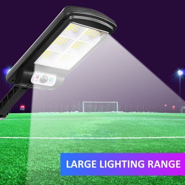 ny 1200000lm LED Solar Flood Light Security Bevægelsessensor Udendørs Yard Street Wall