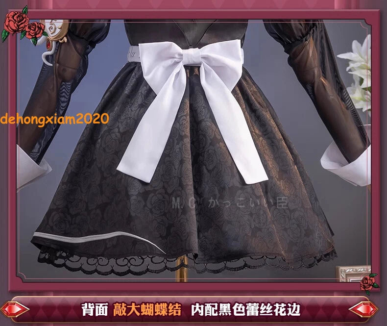 Identity V Priestess Cosplay Costume Fiona Gilman Women Maid Dress  Halloween 07FC0E-D4 - KOEEK
