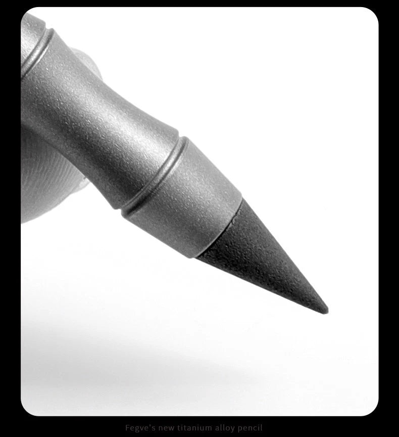 Titanium Alloy Pencil Eternal EDC Tool Pen Multi Functional Writing Gear 07FC0E-D4 - KOEEK