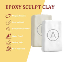 new Epoxy Putty, 10oz 280g Fast Repair Pool Multi-Purpose White 07FC0E-D4 - KOEEK